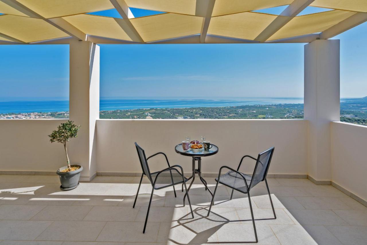 Alkistis Villa With Amazing Sea View Maroulas Ngoại thất bức ảnh