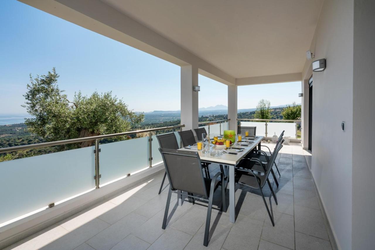 Alkistis Villa With Amazing Sea View Maroulas Ngoại thất bức ảnh