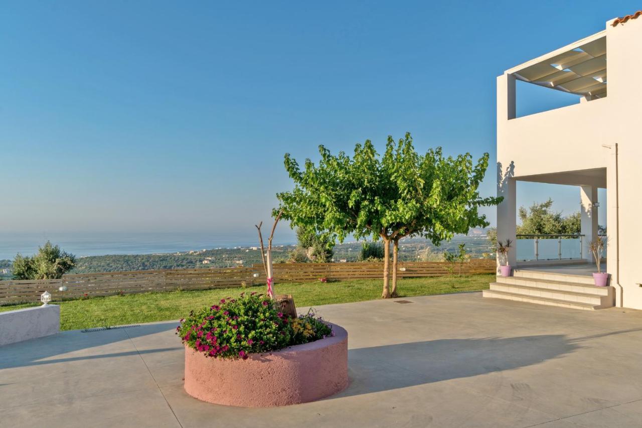 Alkistis Villa With Amazing Sea View Maroulas Ngoại thất bức ảnh