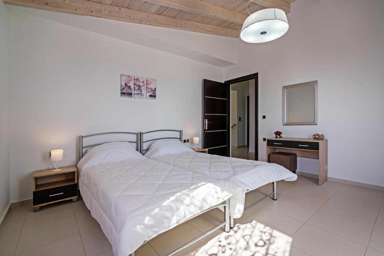 Alkistis Villa With Amazing Sea View Maroulas Ngoại thất bức ảnh
