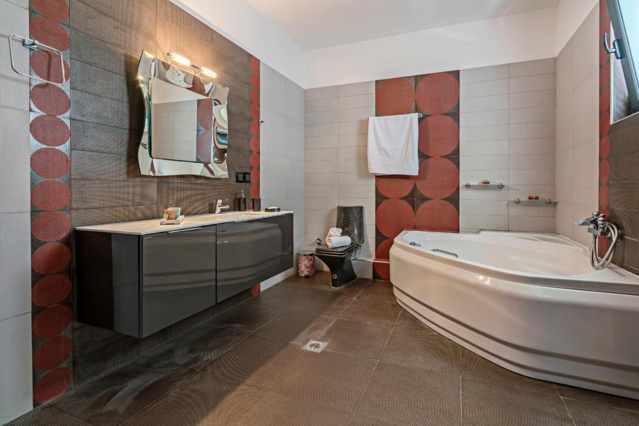Alkistis Villa With Amazing Sea View Maroulas Ngoại thất bức ảnh