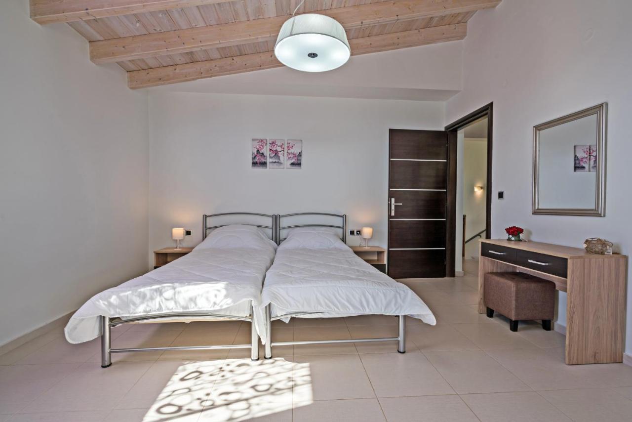 Alkistis Villa With Amazing Sea View Maroulas Ngoại thất bức ảnh