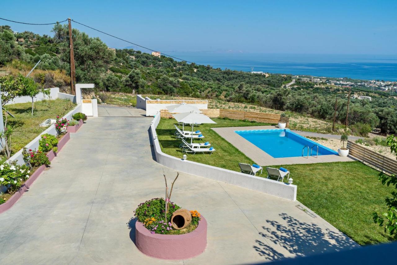 Alkistis Villa With Amazing Sea View Maroulas Ngoại thất bức ảnh