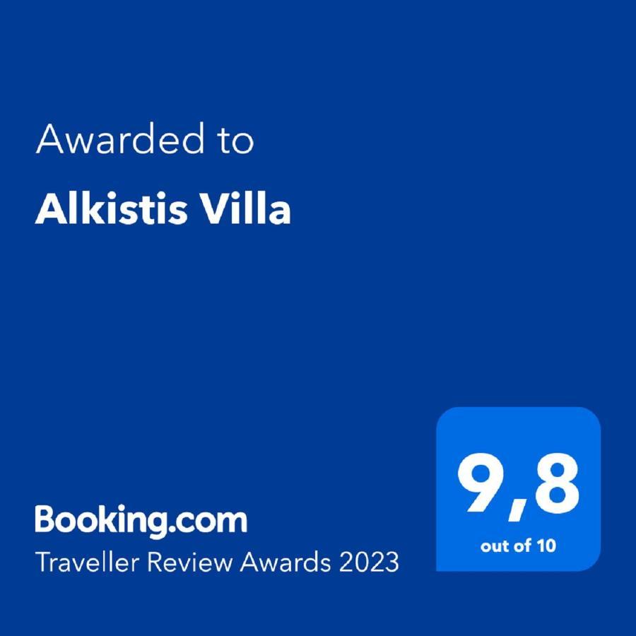 Alkistis Villa With Amazing Sea View Maroulas Ngoại thất bức ảnh